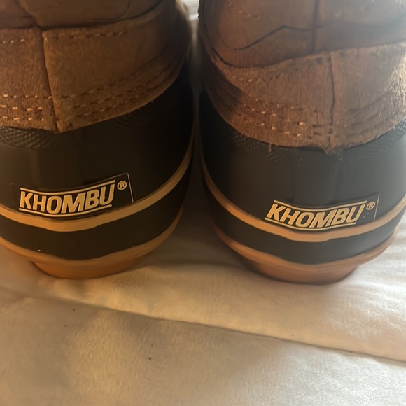 NWT Khombu Annabelle Fur-lined & Suede Duck Boots Size 8 1/2 - Picture 6 of 7